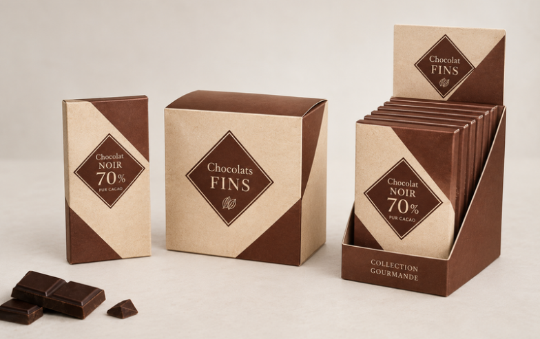 Quel packaging choisir pour emballer du chocolat ?